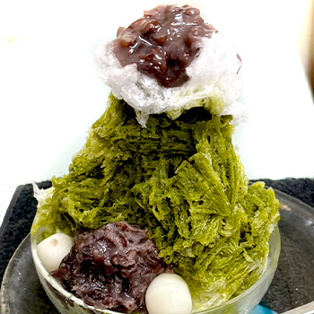 かき氷 抹茶