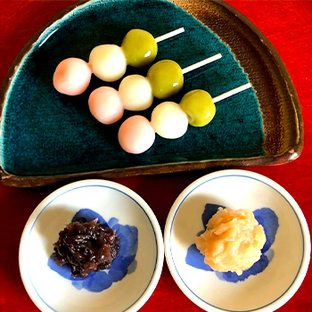 ３色串団子